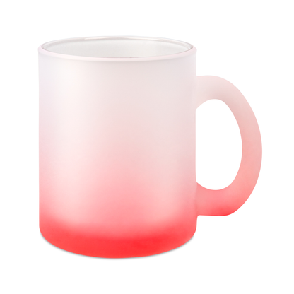 Frosted Glass Mug Colours